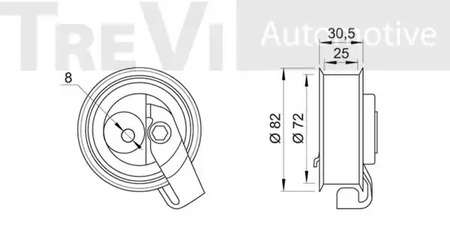 Фото TD1702 Ролик TREVI AUTOMOTIVE {forloop.counter}}