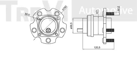 Фото WB1010 Комплект подшипника TREVI AUTOMOTIVE {forloop.counter}}