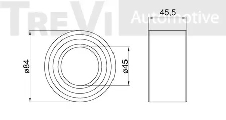 Фото WB1012 Комплект подшипника TREVI AUTOMOTIVE {forloop.counter}}