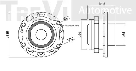 Фото WB1022 Комплект подшипника TREVI AUTOMOTIVE {forloop.counter}}