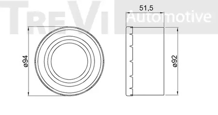 Фото WB1027 Комплект подшипника TREVI AUTOMOTIVE {forloop.counter}}