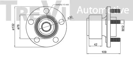 Фото WB1029 Комплект подшипника TREVI AUTOMOTIVE {forloop.counter}}