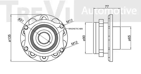 Фото WB1036 Комплект подшипника TREVI AUTOMOTIVE {forloop.counter}}