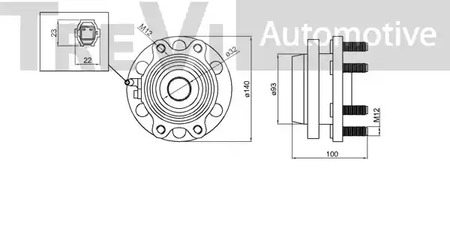 Фото WB1049 Комплект подшипника TREVI AUTOMOTIVE {forloop.counter}}