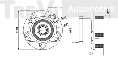 Фото WB1059 Комплект подшипника TREVI AUTOMOTIVE {forloop.counter}}