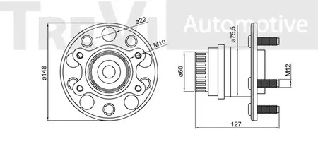 Фото WB1064 Комплект подшипника TREVI AUTOMOTIVE {forloop.counter}}