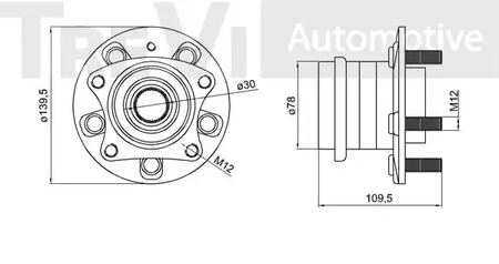 Фото WB1066 Комплект подшипника TREVI AUTOMOTIVE {forloop.counter}}