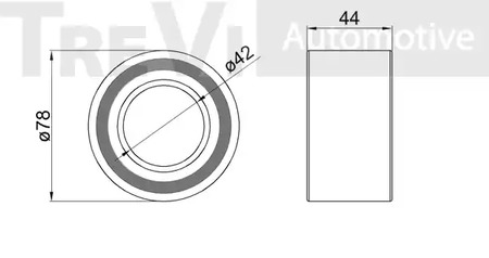 Фото WB1070 Комплект подшипника TREVI AUTOMOTIVE {forloop.counter}}