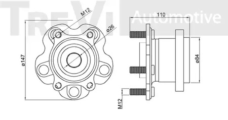 Фото WB1078 Комплект подшипника TREVI AUTOMOTIVE {forloop.counter}}