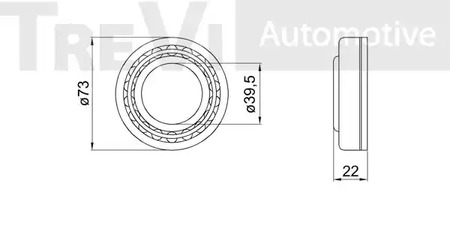 Фото WB1095 Комплект подшипника TREVI AUTOMOTIVE {forloop.counter}}