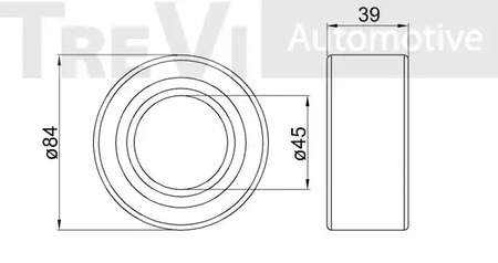 Фото WB1115 Комплект подшипника TREVI AUTOMOTIVE {forloop.counter}}