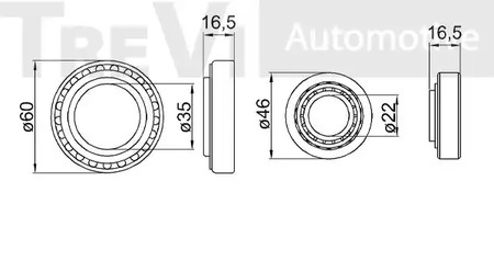 Фото WB1119 Комплект подшипника TREVI AUTOMOTIVE {forloop.counter}}