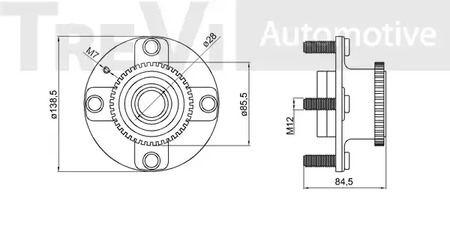 Фото WB1131 Комплект подшипника TREVI AUTOMOTIVE {forloop.counter}}