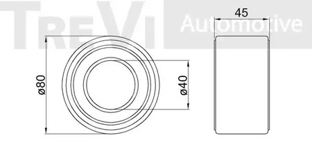 Фото WB1142 Комплект подшипника TREVI AUTOMOTIVE {forloop.counter}}