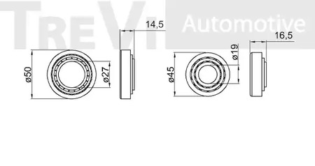 Фото WB1144 Комплект подшипника TREVI AUTOMOTIVE {forloop.counter}}