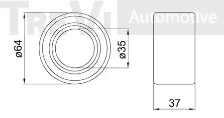 Фото WB1147 Комплект подшипника TREVI AUTOMOTIVE {forloop.counter}}