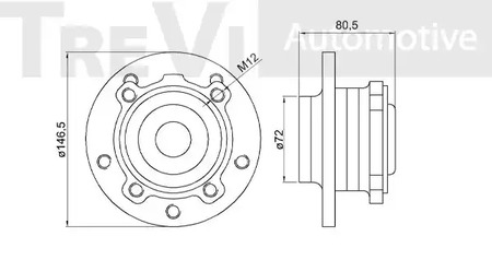 Фото WB1148 Комплект подшипника TREVI AUTOMOTIVE {forloop.counter}}