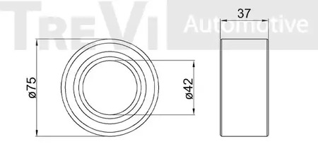 Фото WB1149 Комплект подшипника TREVI AUTOMOTIVE {forloop.counter}}