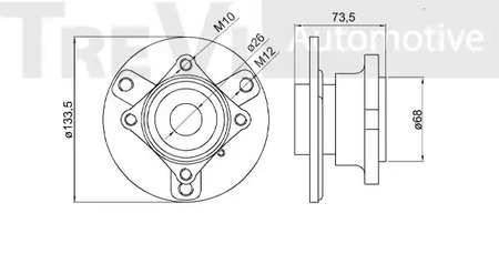 Фото WB1154 Комплект подшипника TREVI AUTOMOTIVE {forloop.counter}}