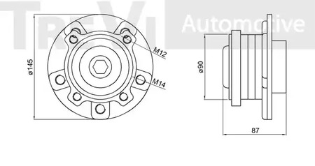 Фото WB1155 Комплект подшипника TREVI AUTOMOTIVE {forloop.counter}}