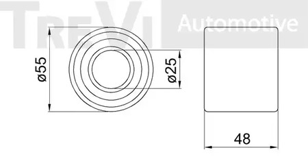 Фото WB1160 Комплект подшипника TREVI AUTOMOTIVE {forloop.counter}}