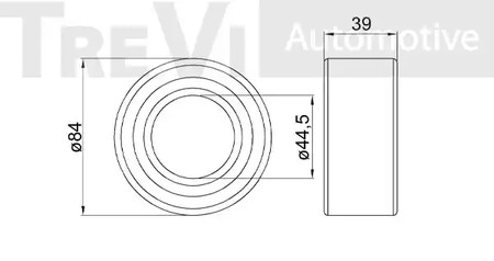 Фото WB1162 Комплект подшипника TREVI AUTOMOTIVE {forloop.counter}}