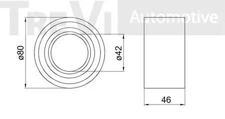 Фото WB1165 Комплект подшипника TREVI AUTOMOTIVE {forloop.counter}}