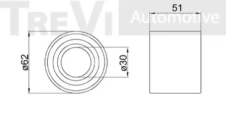 Фото WB1168 Комплект подшипника TREVI AUTOMOTIVE {forloop.counter}}