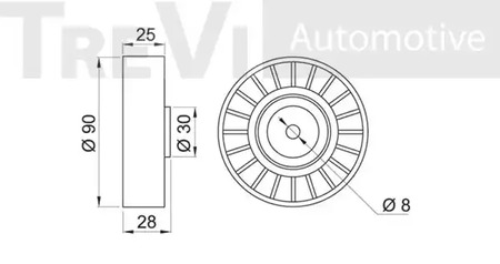 Фото TA1015 Ролик TREVI AUTOMOTIVE {forloop.counter}}