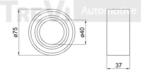 Фото WB1169 Комплект подшипника TREVI AUTOMOTIVE {forloop.counter}}