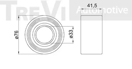 Фото WB1185 Комплект подшипника TREVI AUTOMOTIVE {forloop.counter}}