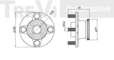 Фото WB1186 Комплект подшипника TREVI AUTOMOTIVE {forloop.counter}}