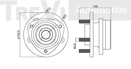 Фото WB1194 Комплект подшипника TREVI AUTOMOTIVE {forloop.counter}}