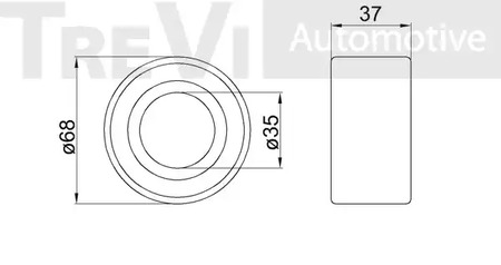 Фото WB1214 Комплект подшипника TREVI AUTOMOTIVE {forloop.counter}}