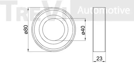 Фото WB1223 Комплект подшипника TREVI AUTOMOTIVE {forloop.counter}}