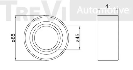 Фото WB1232 Комплект подшипника TREVI AUTOMOTIVE {forloop.counter}}