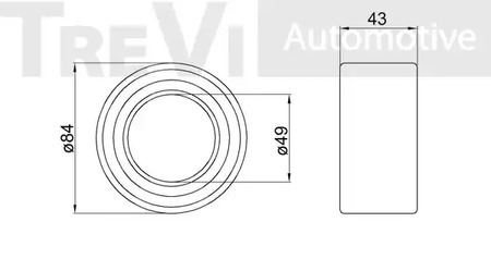 Фото WB1240 Комплект подшипника TREVI AUTOMOTIVE {forloop.counter}}