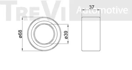 Фото WB1246 Комплект подшипника TREVI AUTOMOTIVE {forloop.counter}}