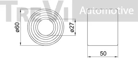 Фото WB1254 Комплект подшипника TREVI AUTOMOTIVE {forloop.counter}}