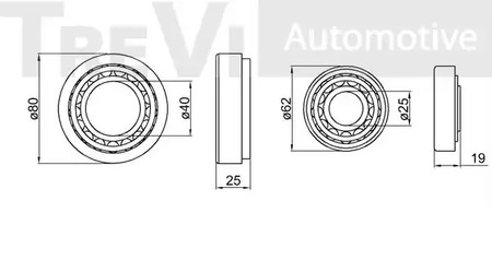 Фото WB1271 Комплект подшипника TREVI AUTOMOTIVE {forloop.counter}}