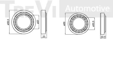 Фото WB1274 Комплект подшипника TREVI AUTOMOTIVE {forloop.counter}}