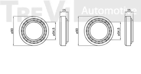 Фото WB1275 Комплект подшипника TREVI AUTOMOTIVE {forloop.counter}}