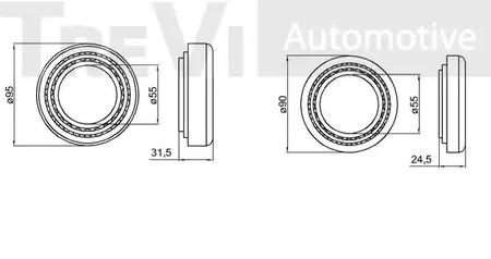 Фото WB1276 Комплект подшипника TREVI AUTOMOTIVE {forloop.counter}}