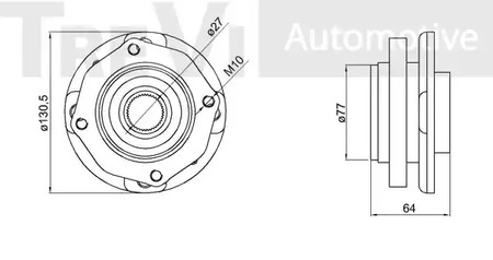 Фото WB1287 Комплект подшипника TREVI AUTOMOTIVE {forloop.counter}}