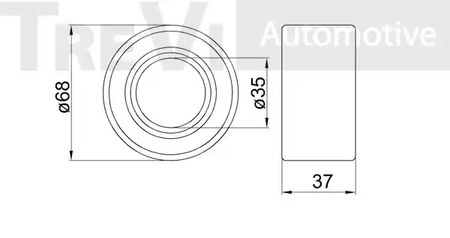 Фото WB1289 Комплект подшипника TREVI AUTOMOTIVE {forloop.counter}}