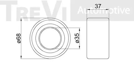 Фото WB1293 Комплект подшипника TREVI AUTOMOTIVE {forloop.counter}}