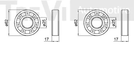 Фото WB1298 Комплект подшипника TREVI AUTOMOTIVE {forloop.counter}}