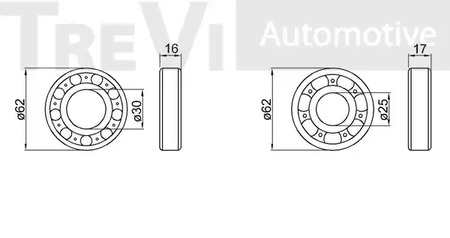 Фото WB1300 Комплект подшипника TREVI AUTOMOTIVE {forloop.counter}}