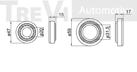 Фото WB1302 Комплект подшипника TREVI AUTOMOTIVE {forloop.counter}}