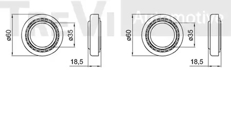 Фото WB1305 Комплект подшипника TREVI AUTOMOTIVE {forloop.counter}}